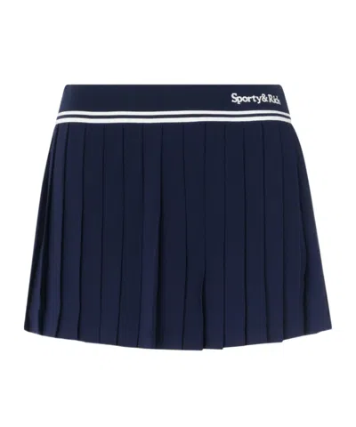 Sporty And Rich Pleated Skirts In Black