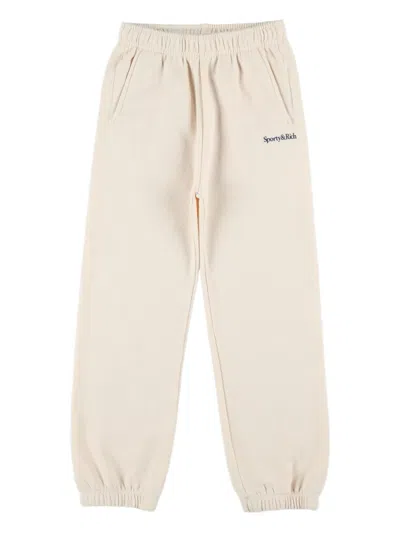 Sporty And Rich Kids' Pocket Track Pants In Neutral