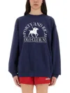 Sporty And Rich Sporty & Rich "polo Club" Sweatshirt Unisex