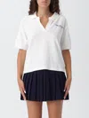 Sporty And Rich Polo Shirt Sporty & Rich Woman Color White In White