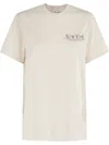 Sporty And Rich T-shirt Mit Print In Nude