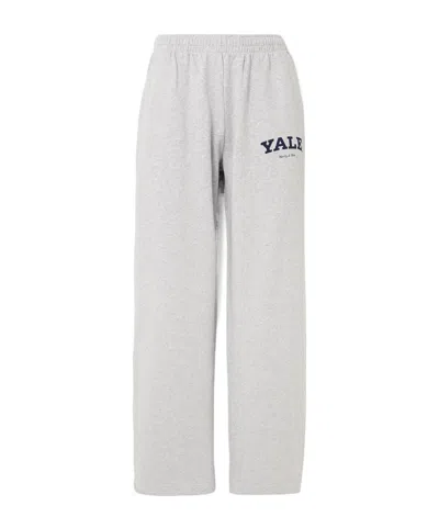 Sporty And Rich Printed Sweatpants In Grey