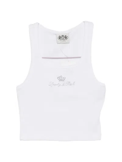 Sporty And Rich Priscila Embellished Tank Top In Multi