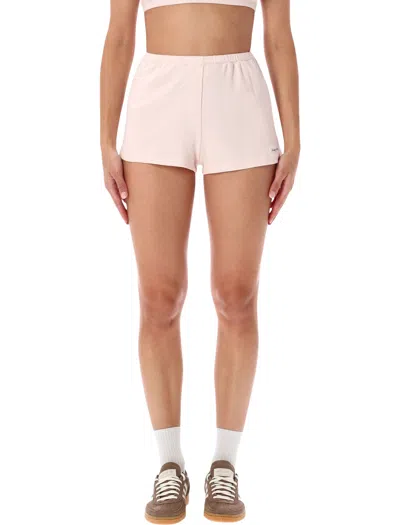 Sporty And Rich Sporty & Rich Ribbed Knit Lounge Shorts In Multi