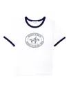 Sporty And Rich Riding Club Ringer T-shirt In White