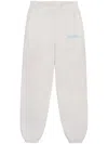 Sporty And Rich Rizzoli Cotton Track Pants In Grey