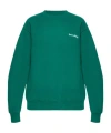 Sporty And Rich Round-neck Sweater In Green