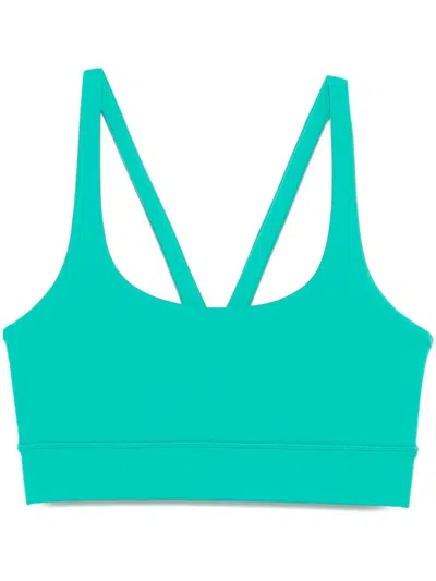 Sporty And Rich Runner Active Sports Bra In Green