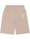Sporty And Rich Runner Box Cycling Shorts In Neutrals