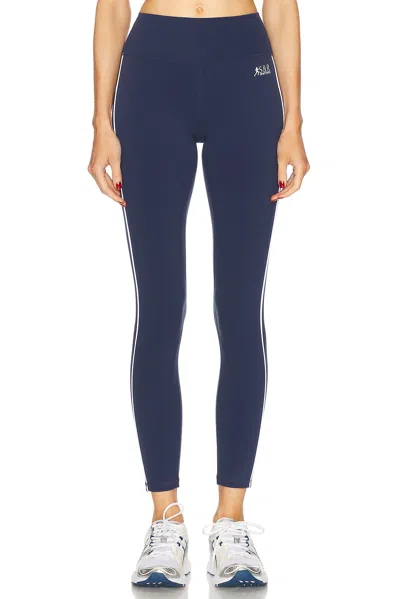 Sporty And Rich Runner Legging In Navy