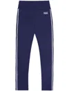 Sporty And Rich Runner Box Leggings In Blue