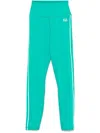 Sporty And Rich Runner Performance Leggings In Green