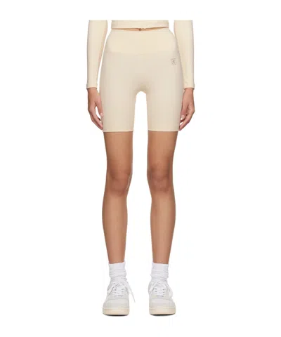 Sporty And Rich Runner Shorts In Nude