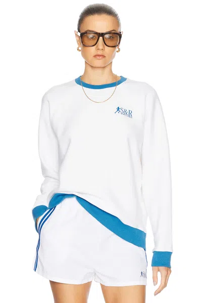 Sporty And Rich Runner Soft Crewneck Sweatshirt