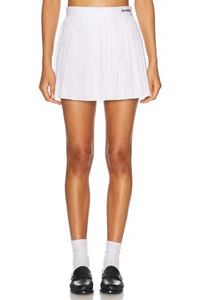 SPORTY AND RICH SERIF LOGO ANAE SKIRT