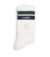 Sporty And Rich Serif Logo Socks In Multi