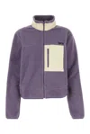 SPORTY AND RICH SPORTY & RICH SHERPA HIGH NECK JACKET