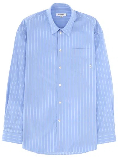 Sporty And Rich Sporty&rich Shirt With Logo In Multi