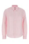 Sporty And Rich Shirt With Stripe Pattern In Stripped