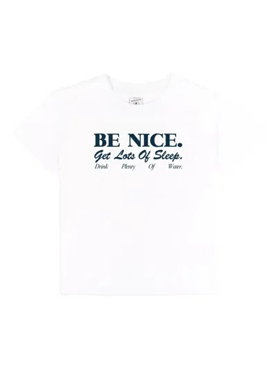 Sporty And Rich Kids' Short-sleeve Graphic T-shirt In White