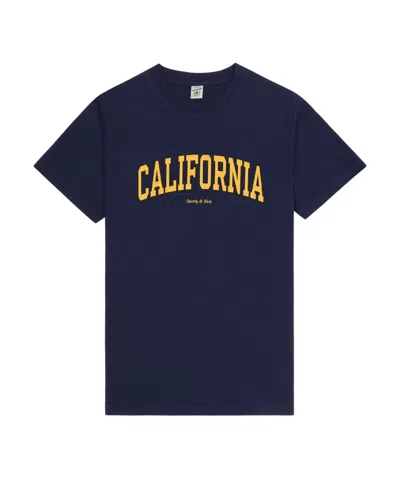 Sporty And Rich Short-sleeved T-shirt In Navy