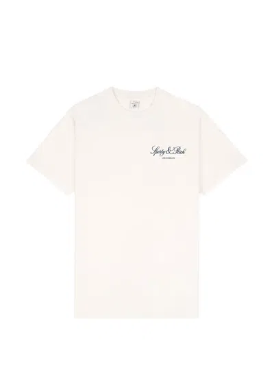Sporty And Rich Short-sleeve Crew-neck T-shirt In Neutral