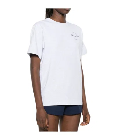 Sporty And Rich Short-sleeved T-shirt In White