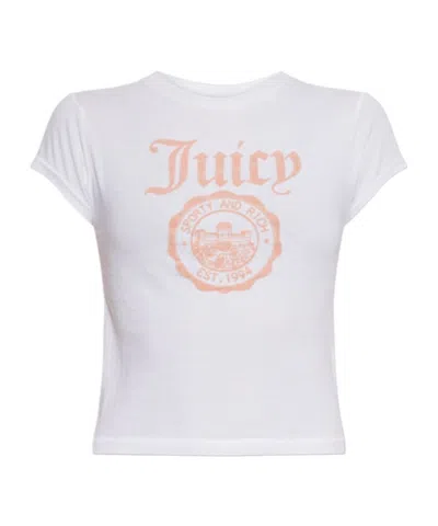 Sporty And Rich Short-sleeved T-shirt In White