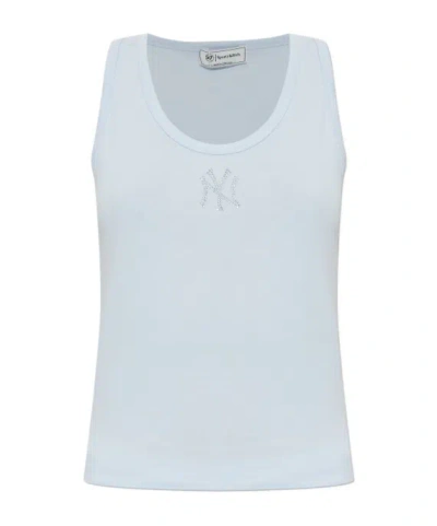 Sporty And Rich Sleeveless Vest In Blue