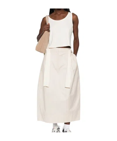 Sporty And Rich Sleeveless Vest In White