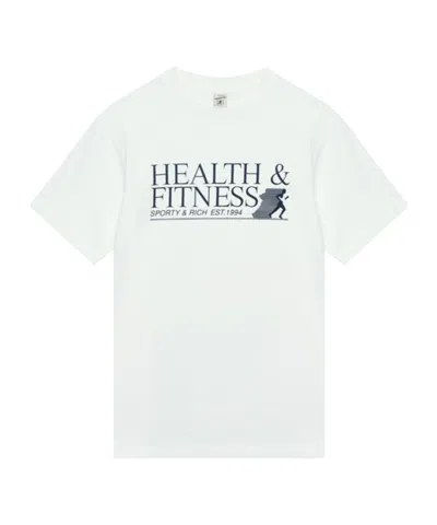 Sporty And Rich Slogan-print Cotton T-shirt In White
