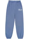 Sporty And Rich Logo-print Track Pants In Blue
