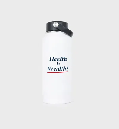 SPORTY AND RICH SLOGAN WATER BOTTLE