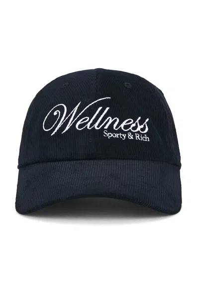 SPORTY AND RICH SOHO CORDUROY HAT