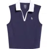 Sporty And Rich Src Sports Polo Vest In Blue