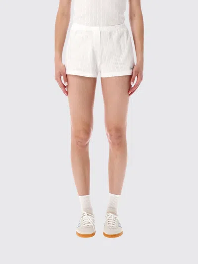 Sporty And Rich Sporty & Rich Shorts Woman Color White