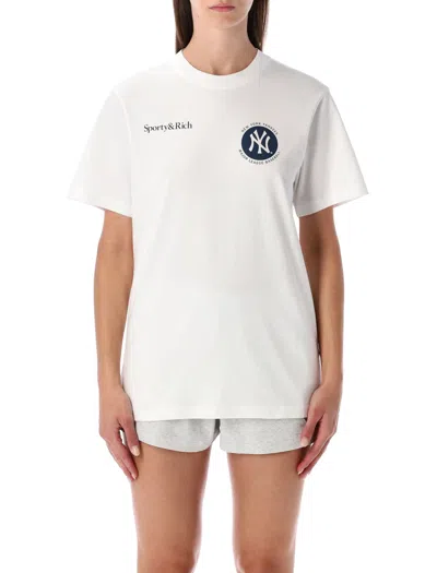 SPORTY AND RICH SPORTY & RICH SPORTY & RICH MAJOR LEAGUE OVERSIZED T-SHIRT