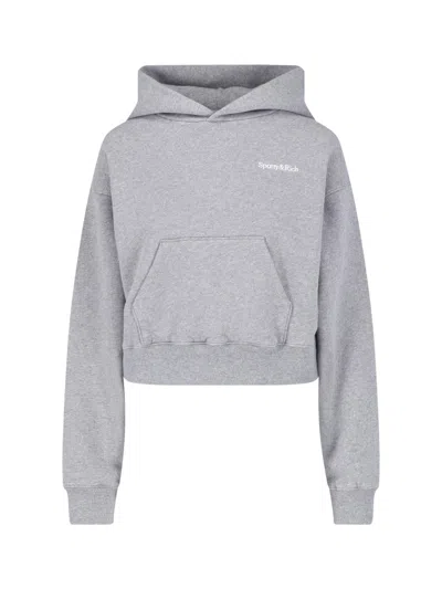 Sporty And Rich Sporty & Rich Sporty Cotton-blend Sweatshirt Sweater In Green
