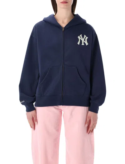 Sporty And Rich Sporty Mini Cut-off T-shirt In Blue