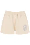 SPORTY AND RICH SPORTY RICH LION CREST DISCO JERSEY SHORTS