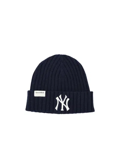 Sporty And Rich Sporty  Rich Rib-knitted Beanie In Neutral