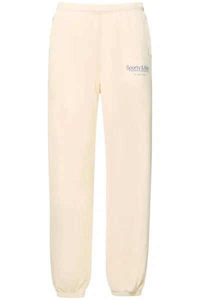 Sporty And Rich Off-white Club Lounge Trousers In Beige