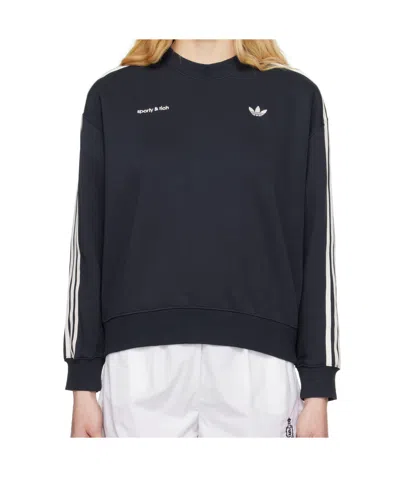 SPORTY AND RICH SPORTY  RICH X ADIDAS ORIGINALS SWEATSHIRT