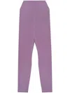 Sporty And Rich Sr Bold Leggings In Purple