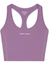 Sporty And Rich Sr Bold Sports Tank Top In Purple