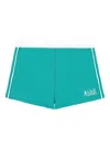 Sporty And Rich Sr Runner Active Shorts In Green