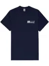 Sporty And Rich Sr Running Club Cotton T-shirt In Blue