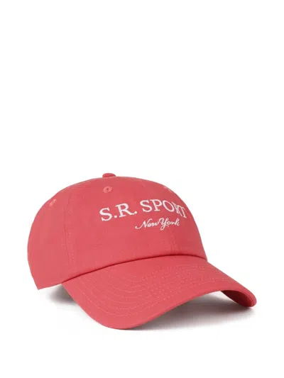 Sporty And Rich Sr Sport Cap In Pink