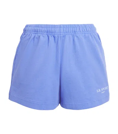Sporty And Rich Sporty & Rich Sr Sport Disco Shorts In Ivory