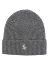 Sporty And Rich Src Wool Beanie In Grey